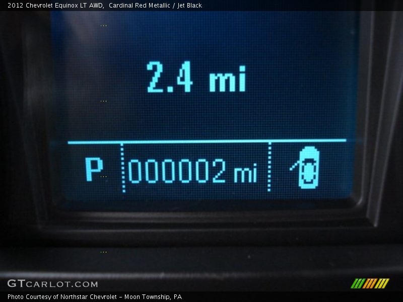 Cardinal Red Metallic / Jet Black 2012 Chevrolet Equinox LT AWD