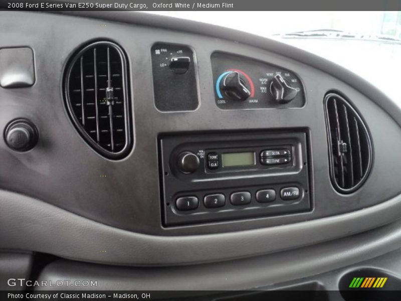Oxford White / Medium Flint 2008 Ford E Series Van E250 Super Duty Cargo