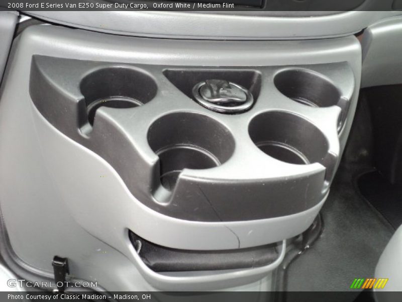 Oxford White / Medium Flint 2008 Ford E Series Van E250 Super Duty Cargo