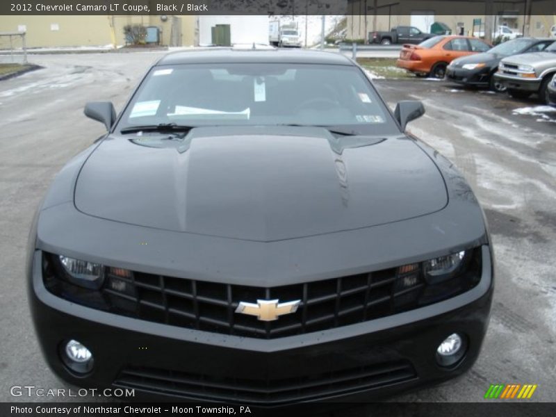 Black / Black 2012 Chevrolet Camaro LT Coupe
