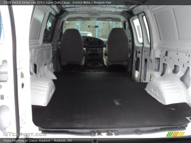 Oxford White / Medium Flint 2008 Ford E Series Van E250 Super Duty Cargo