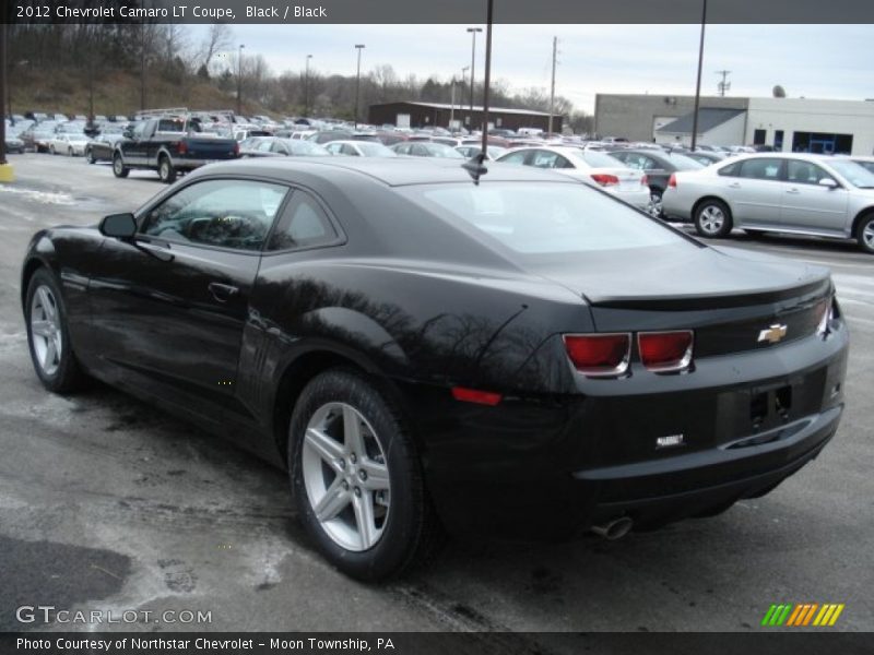 Black / Black 2012 Chevrolet Camaro LT Coupe