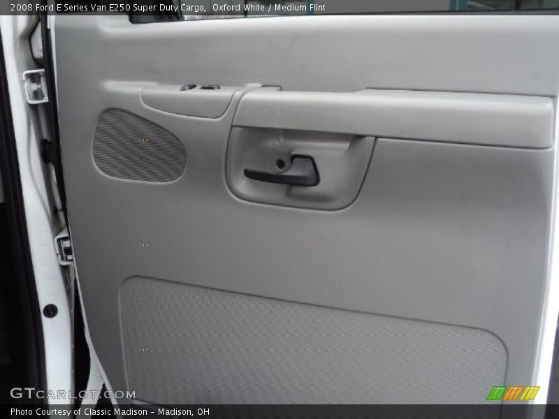 Oxford White / Medium Flint 2008 Ford E Series Van E250 Super Duty Cargo