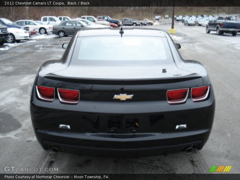 Black / Black 2012 Chevrolet Camaro LT Coupe