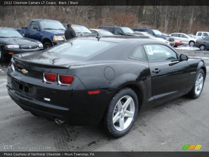 Black / Black 2012 Chevrolet Camaro LT Coupe