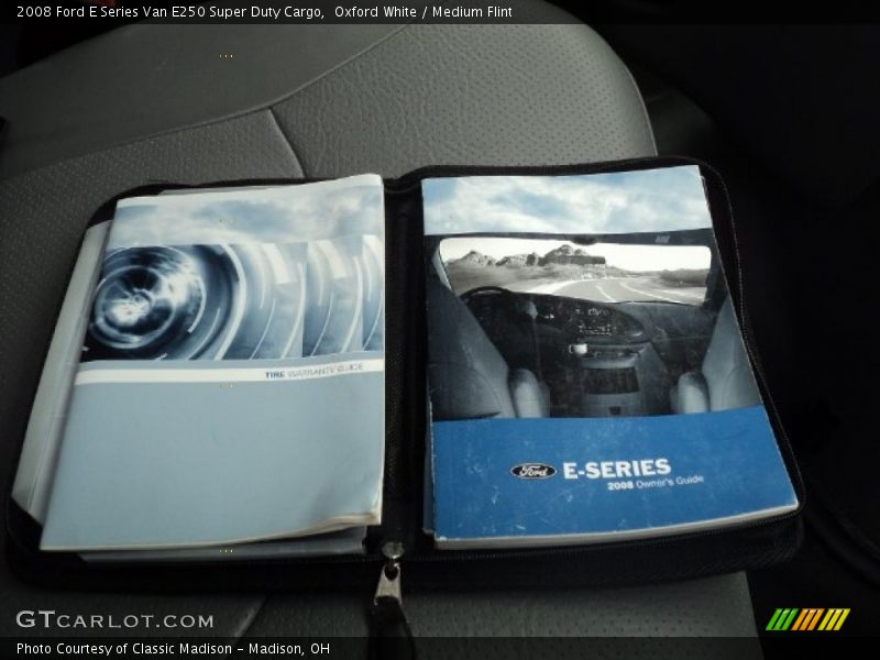 Oxford White / Medium Flint 2008 Ford E Series Van E250 Super Duty Cargo