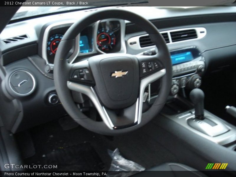 Black / Black 2012 Chevrolet Camaro LT Coupe