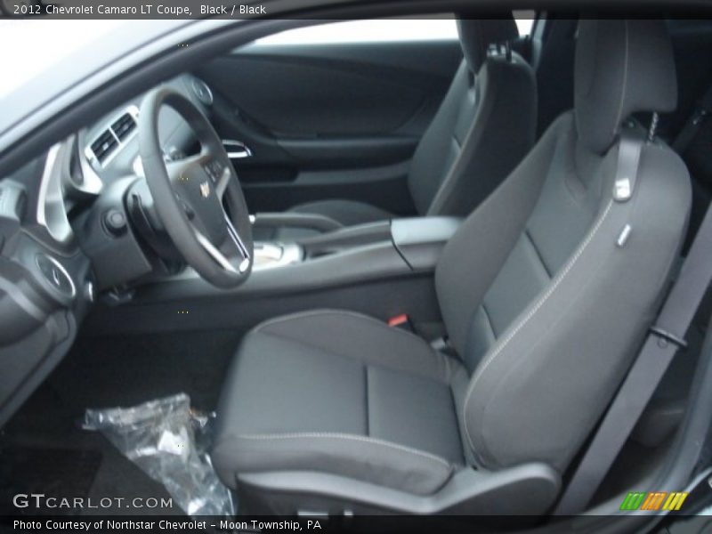 Black / Black 2012 Chevrolet Camaro LT Coupe