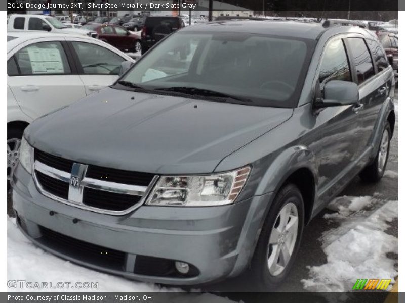 Silver Steel Metallic / Dark Slate Gray 2010 Dodge Journey SXT