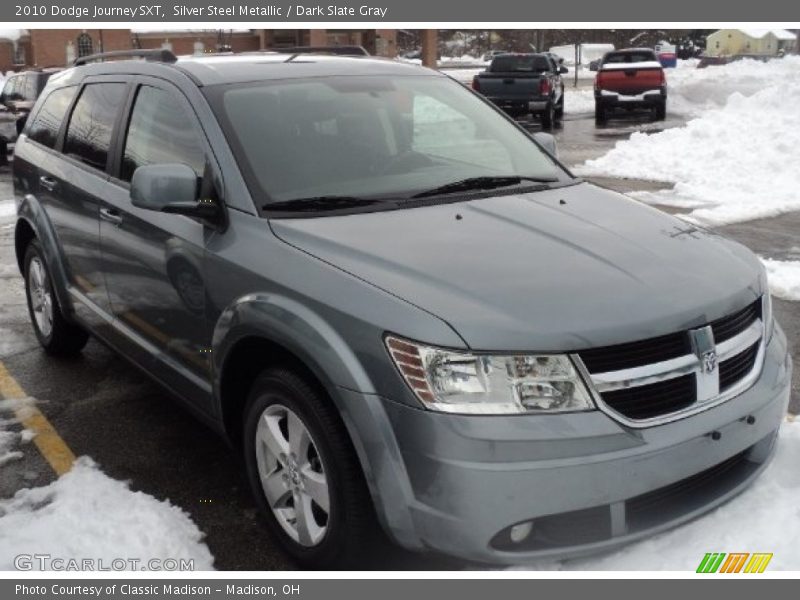 Silver Steel Metallic / Dark Slate Gray 2010 Dodge Journey SXT