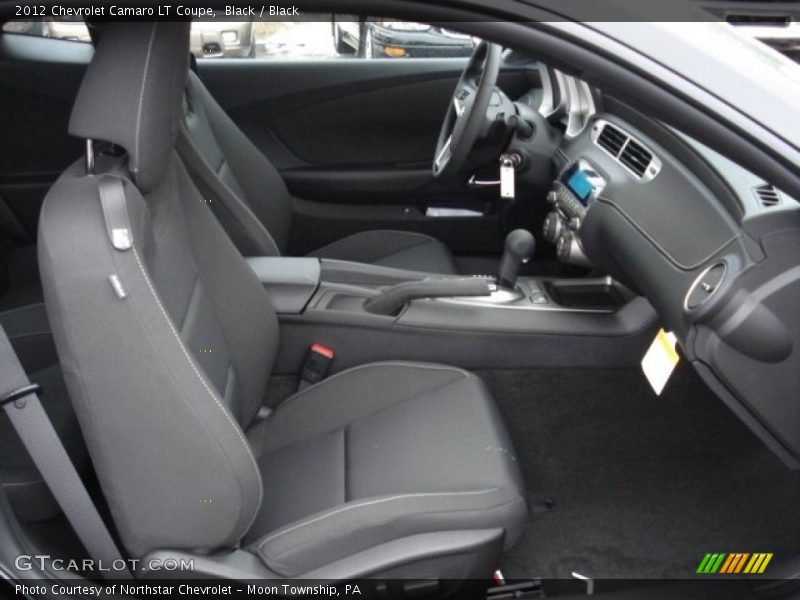 Black / Black 2012 Chevrolet Camaro LT Coupe