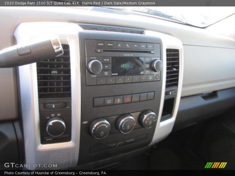 Flame Red / Dark Slate/Medium Graystone 2010 Dodge Ram 1500 SLT Quad Cab 4x4