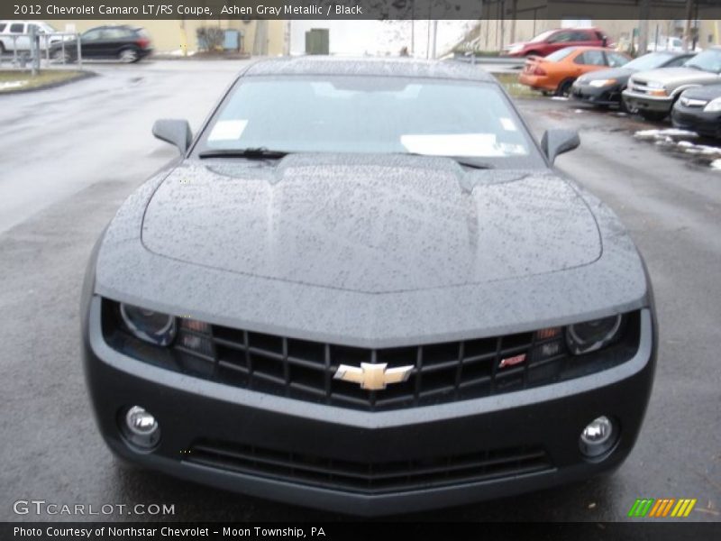 Ashen Gray Metallic / Black 2012 Chevrolet Camaro LT/RS Coupe