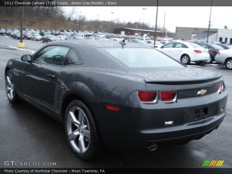 Ashen Gray Metallic / Black 2012 Chevrolet Camaro LT/RS Coupe