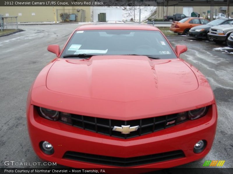 Victory Red / Black 2012 Chevrolet Camaro LT/RS Coupe
