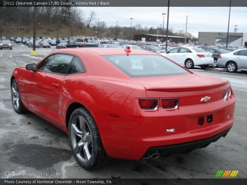 Victory Red / Black 2012 Chevrolet Camaro LT/RS Coupe