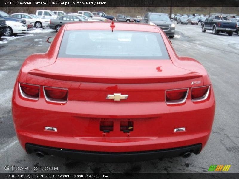Victory Red / Black 2012 Chevrolet Camaro LT/RS Coupe