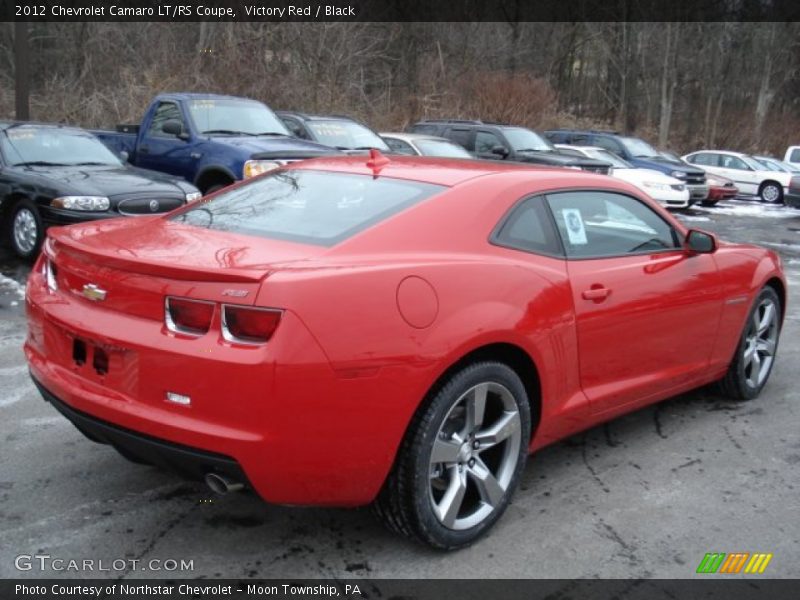 Victory Red / Black 2012 Chevrolet Camaro LT/RS Coupe