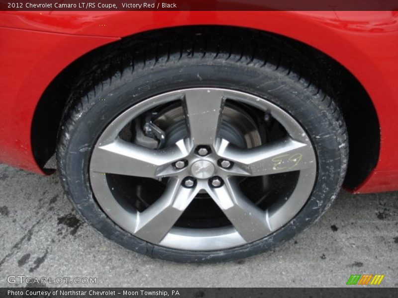 Victory Red / Black 2012 Chevrolet Camaro LT/RS Coupe