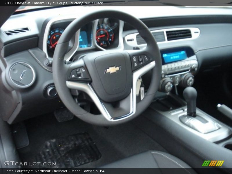 Victory Red / Black 2012 Chevrolet Camaro LT/RS Coupe