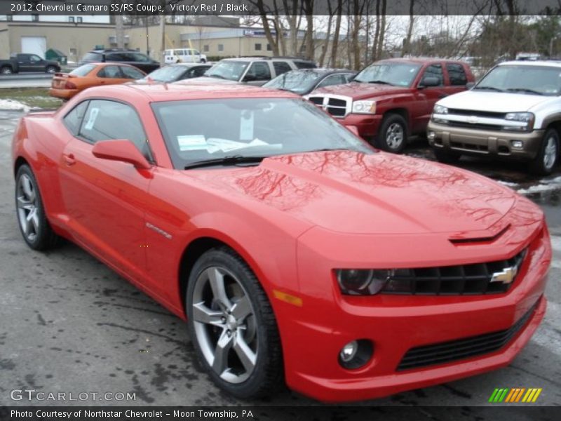 Victory Red / Black 2012 Chevrolet Camaro SS/RS Coupe