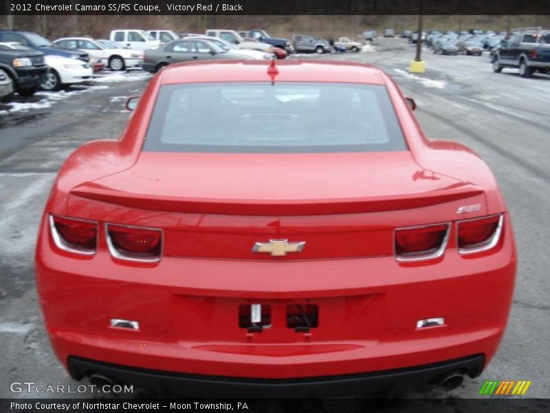 Victory Red / Black 2012 Chevrolet Camaro SS/RS Coupe