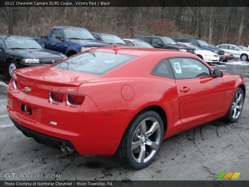 Victory Red / Black 2012 Chevrolet Camaro SS/RS Coupe