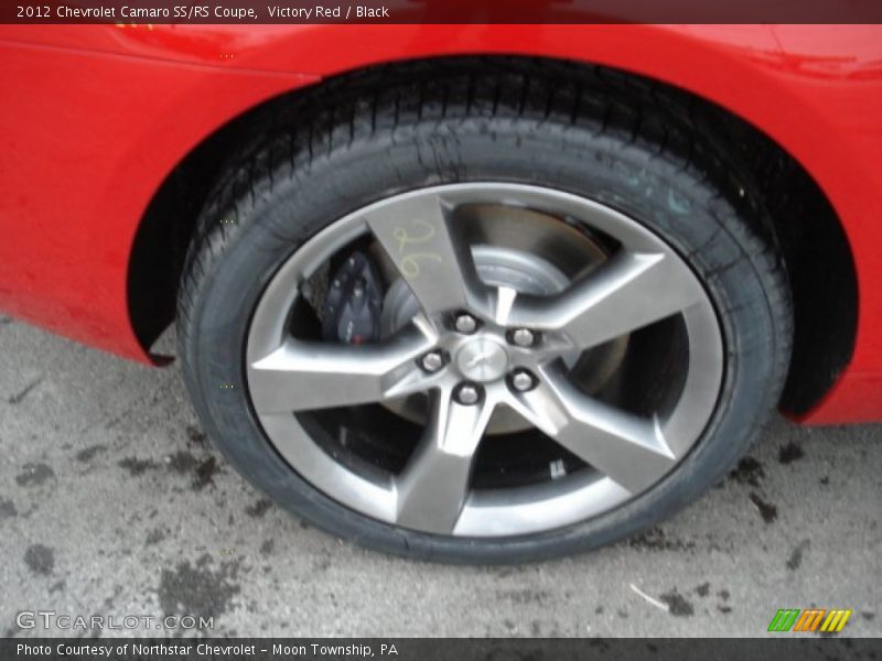 Victory Red / Black 2012 Chevrolet Camaro SS/RS Coupe