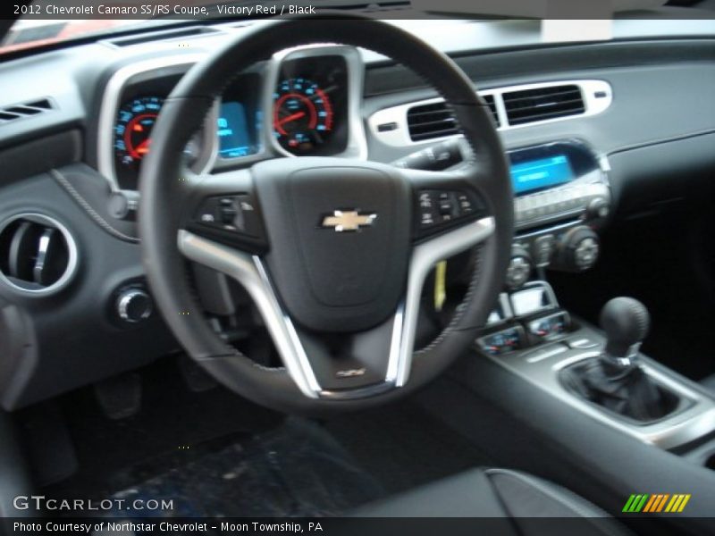 Victory Red / Black 2012 Chevrolet Camaro SS/RS Coupe