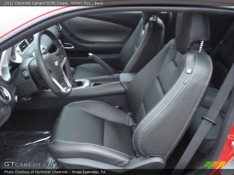 Victory Red / Black 2012 Chevrolet Camaro SS/RS Coupe