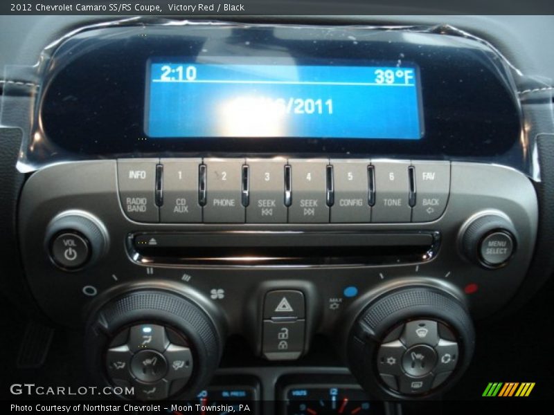 Victory Red / Black 2012 Chevrolet Camaro SS/RS Coupe