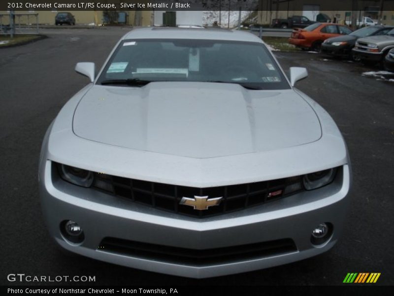 Silver Ice Metallic / Black 2012 Chevrolet Camaro LT/RS Coupe