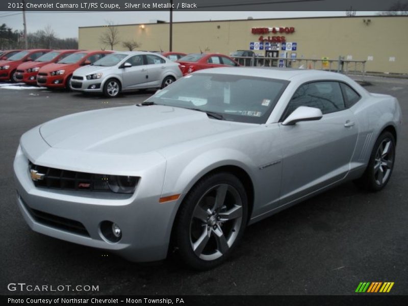 Silver Ice Metallic / Black 2012 Chevrolet Camaro LT/RS Coupe