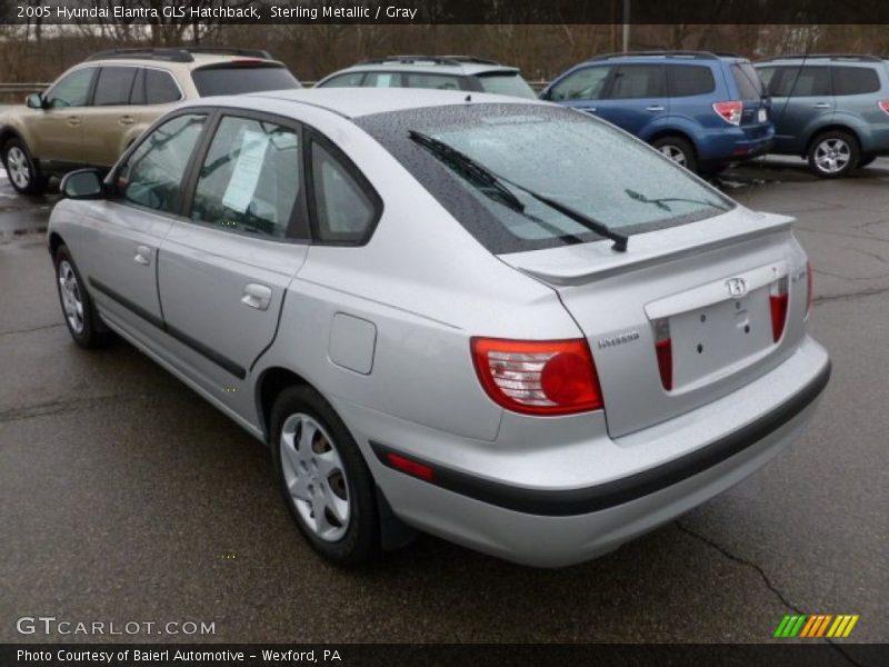 Sterling Metallic / Gray 2005 Hyundai Elantra GLS Hatchback