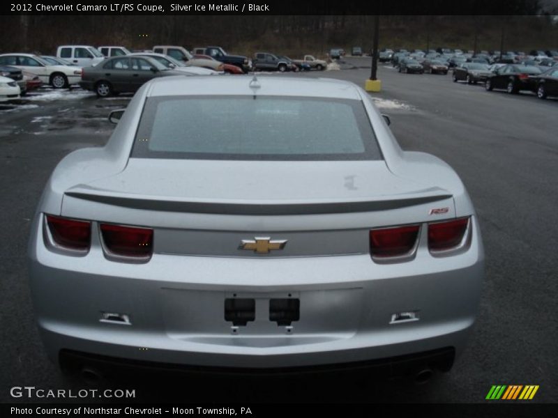Silver Ice Metallic / Black 2012 Chevrolet Camaro LT/RS Coupe