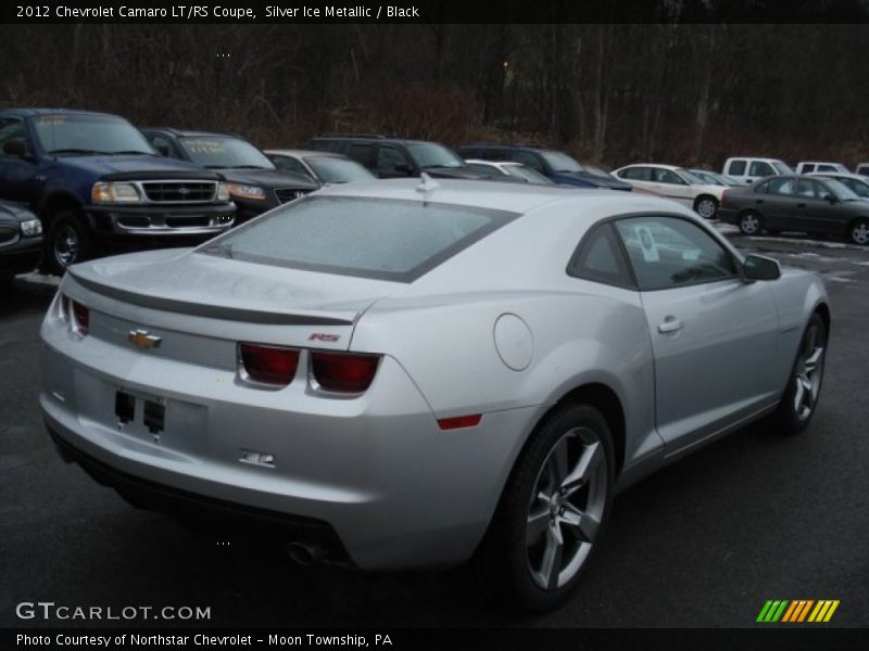 Silver Ice Metallic / Black 2012 Chevrolet Camaro LT/RS Coupe