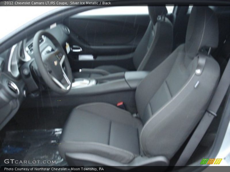 Silver Ice Metallic / Black 2012 Chevrolet Camaro LT/RS Coupe