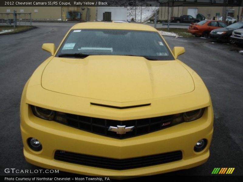 Rally Yellow / Black 2012 Chevrolet Camaro SS/RS Coupe