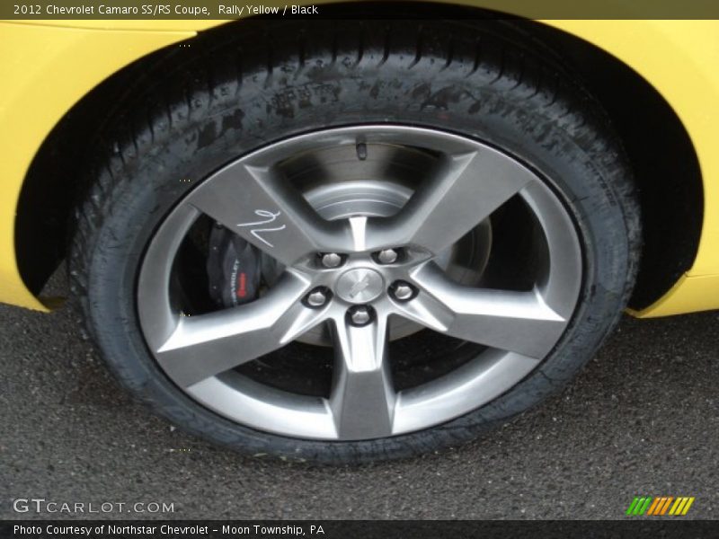 Rally Yellow / Black 2012 Chevrolet Camaro SS/RS Coupe