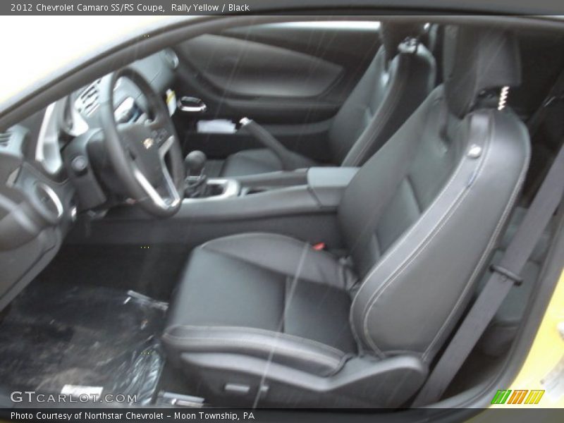 Rally Yellow / Black 2012 Chevrolet Camaro SS/RS Coupe