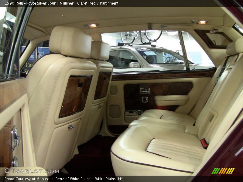  1990 Silver Spur II Mulliner Parchment Interior