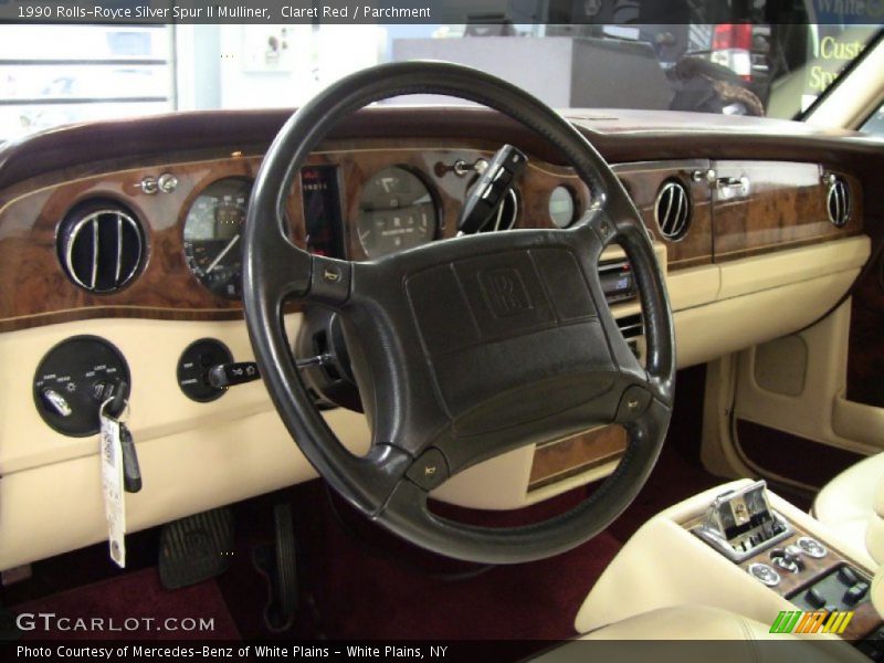 Dashboard of 1990 Silver Spur II Mulliner