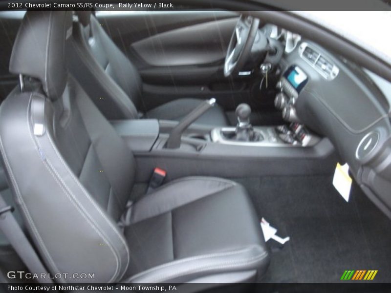 Rally Yellow / Black 2012 Chevrolet Camaro SS/RS Coupe