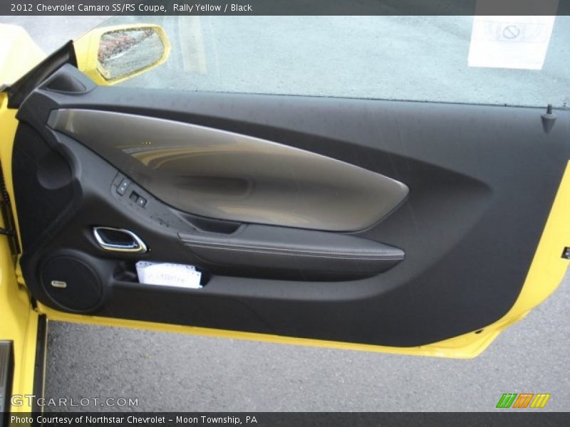 Rally Yellow / Black 2012 Chevrolet Camaro SS/RS Coupe