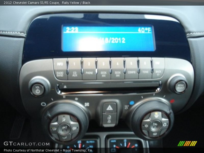 Rally Yellow / Black 2012 Chevrolet Camaro SS/RS Coupe
