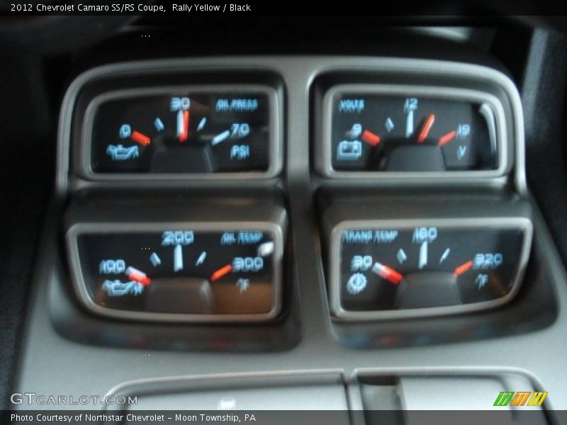 Rally Yellow / Black 2012 Chevrolet Camaro SS/RS Coupe