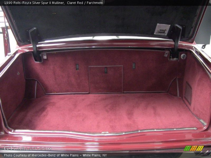  1990 Silver Spur II Mulliner Trunk