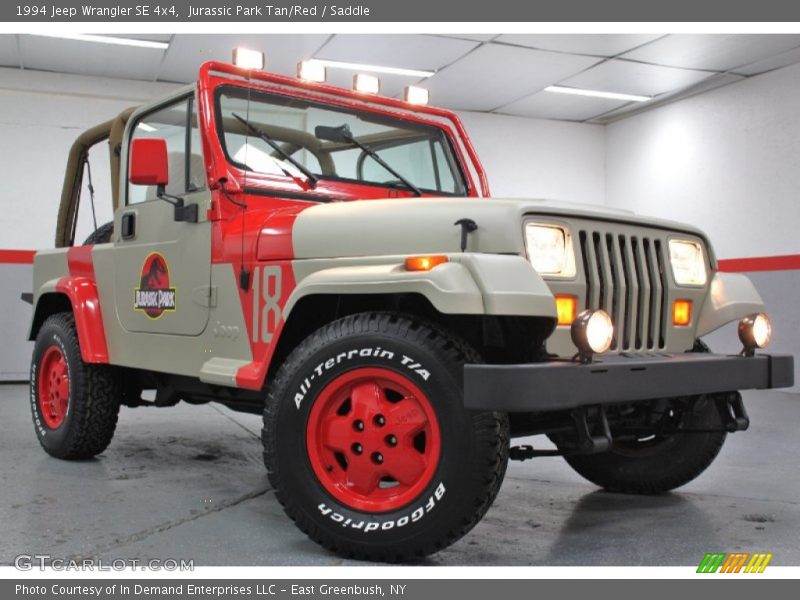 Jurassic Park Tan/Red - 1994 Jeep Wrangler SE 4x4