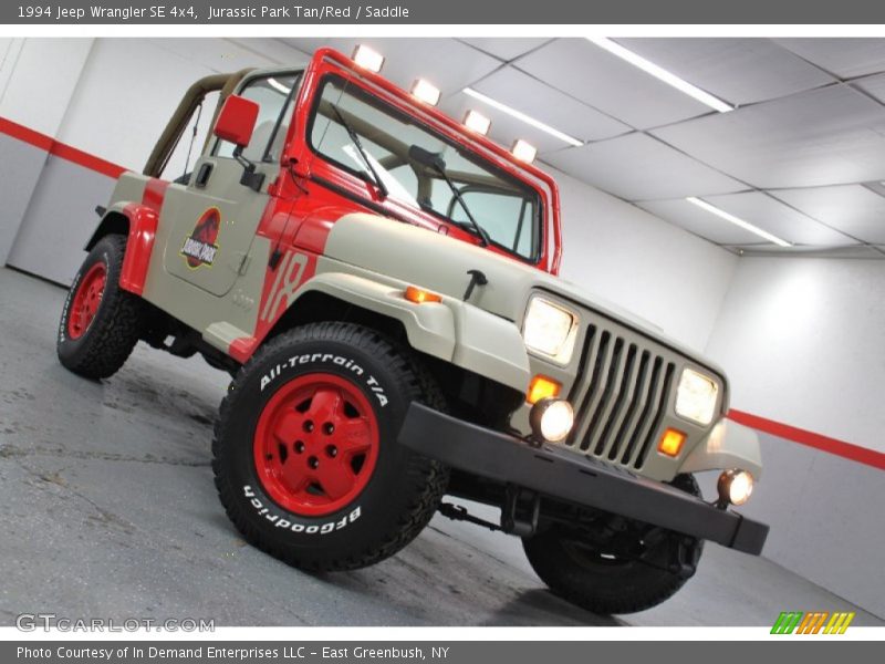 Jurassic Park Tan/Red / Saddle 1994 Jeep Wrangler SE 4x4