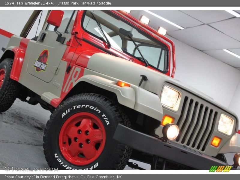 Jurassic Park Tan/Red / Saddle 1994 Jeep Wrangler SE 4x4